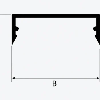 PRESSURE PLATE ALUMINIUM PROFILE - HB119