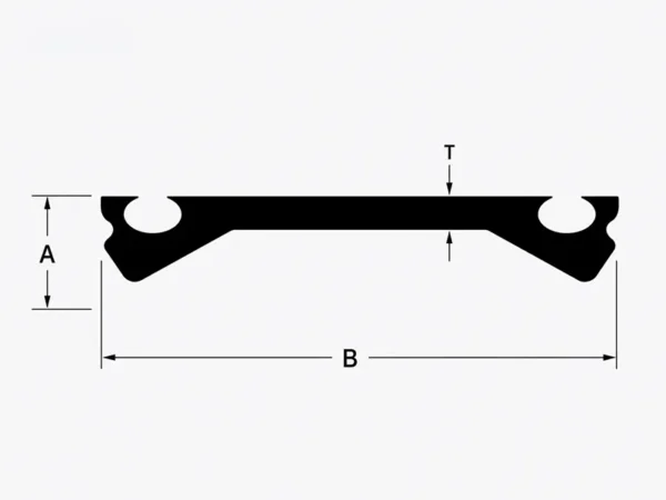 hb124-aluminium-profile-dimensions